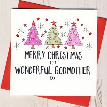  Godmother Christmas Card