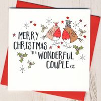 <!-- 000-->To A Special Couple Christmas Card