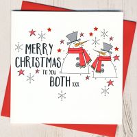 <!-- 008-->To You Both Christmas Card