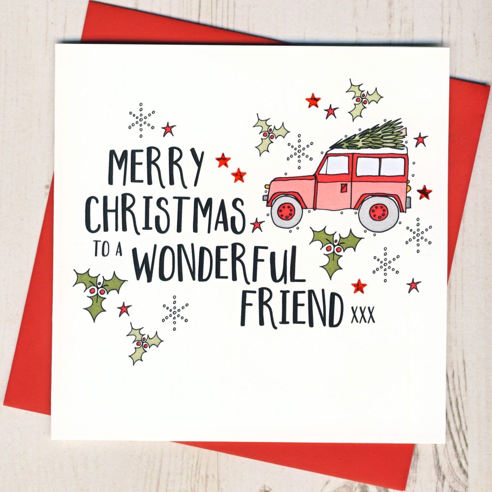<!-- 000-->Friend Christmas Card