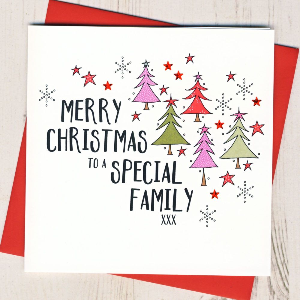 <!-- 000-->To A Special Family Christmas Card