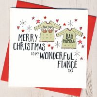 <!-- 018 -->Fiance Christmas Card
