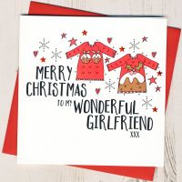 <!-- 005-->Girlfriend Christmas Card