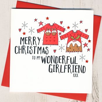 Girlfriend Christmas Card