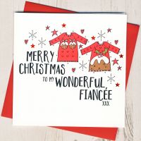 <!-- 019-->Fiancee Christmas Card