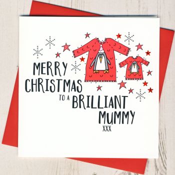 Mummy Christmas Card