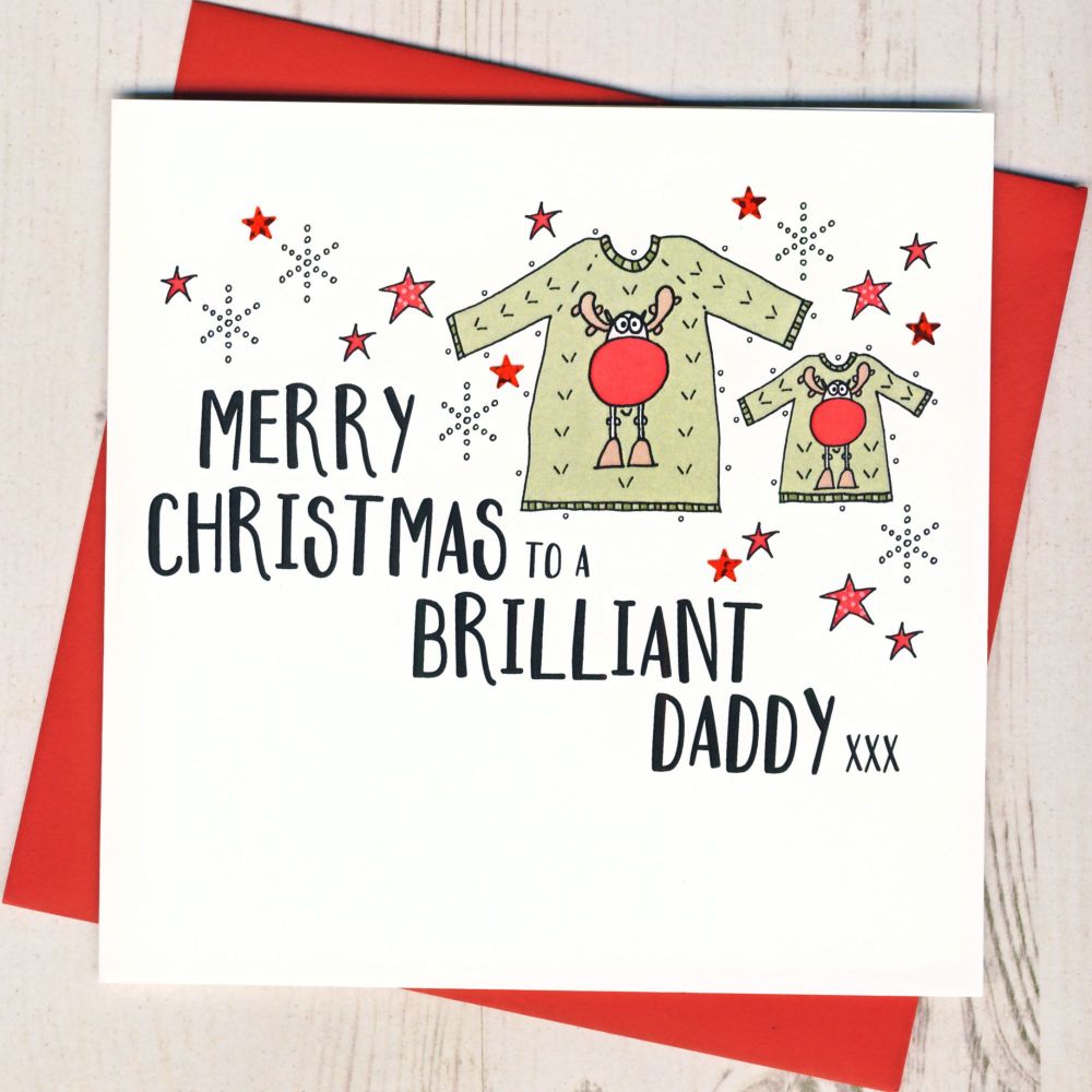 <!-- 010-->Daddy Christmas Card