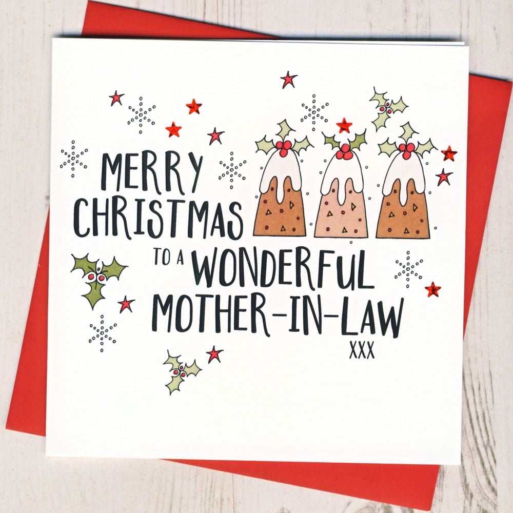 <!-- 010 -->Mother-In-Law Christmas Card