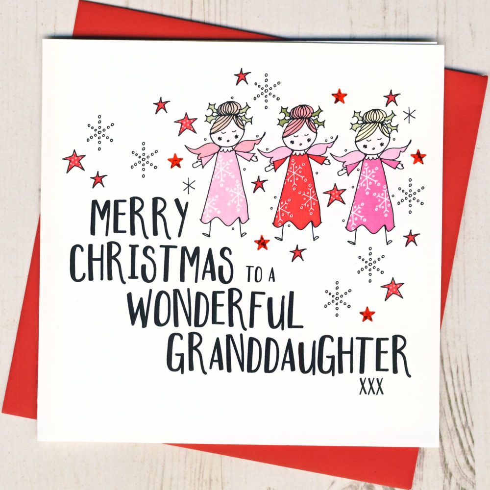 <!-- 000-->Granddaughter Christmas Card