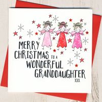 <!-- 010-->Granddaughter Christmas Card