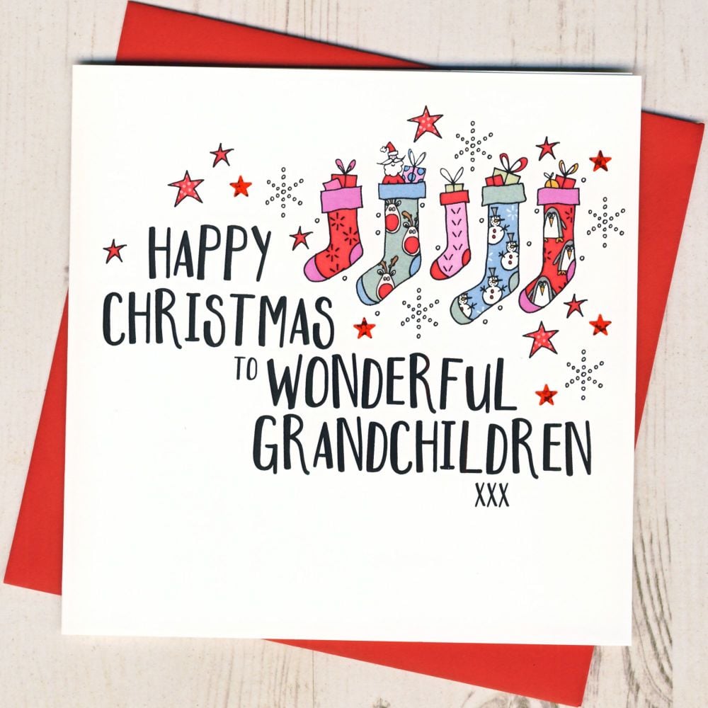 Grandchildren Christmas Card