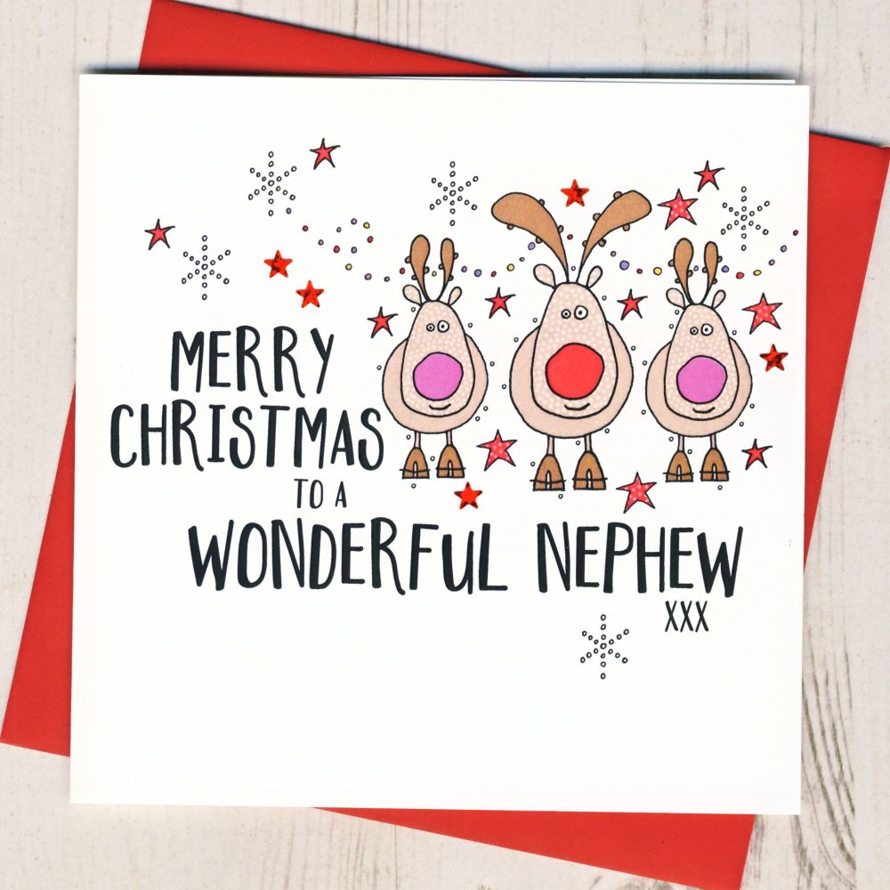 <!-- 000-->Nephew Christmas Card