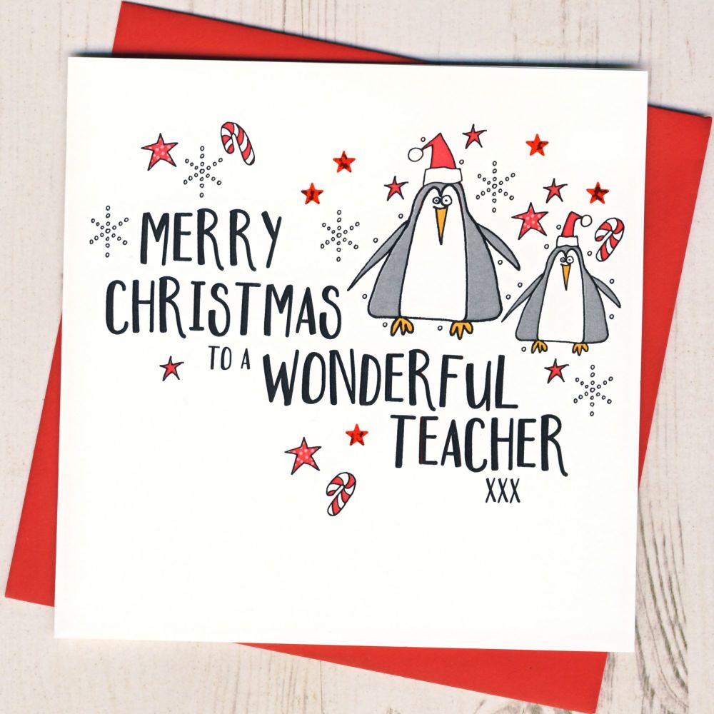 <!-- 000-->Teacher Christmas Card