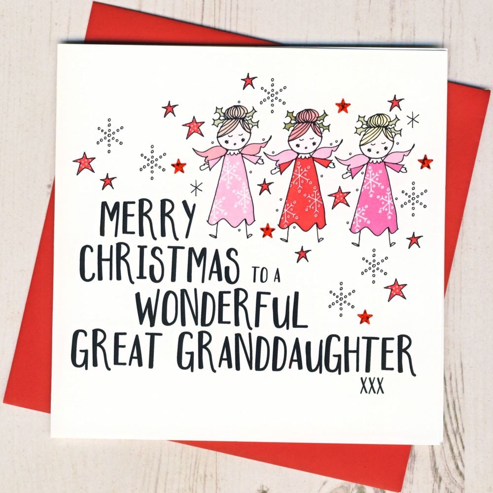 <!-- 000--> Great-Granddaughter Christmas Card