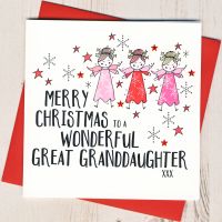 <!-- 010--> Great-Granddaughter Christmas Card