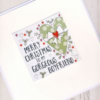 <!-- 008 -->Large Boyfriend Christmas Card