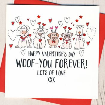 Valentines Card From The Dog or Dogs