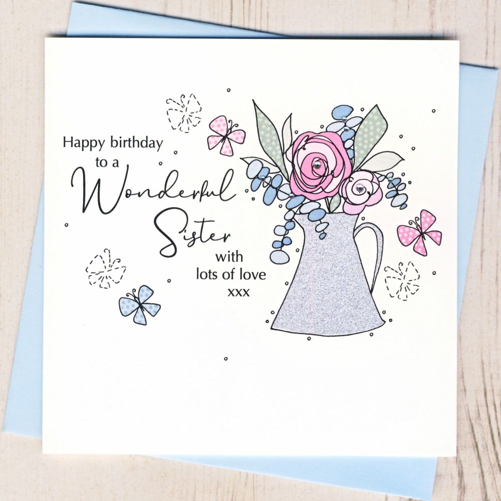 <!-- 000 -->Sister Happy Birthday Card