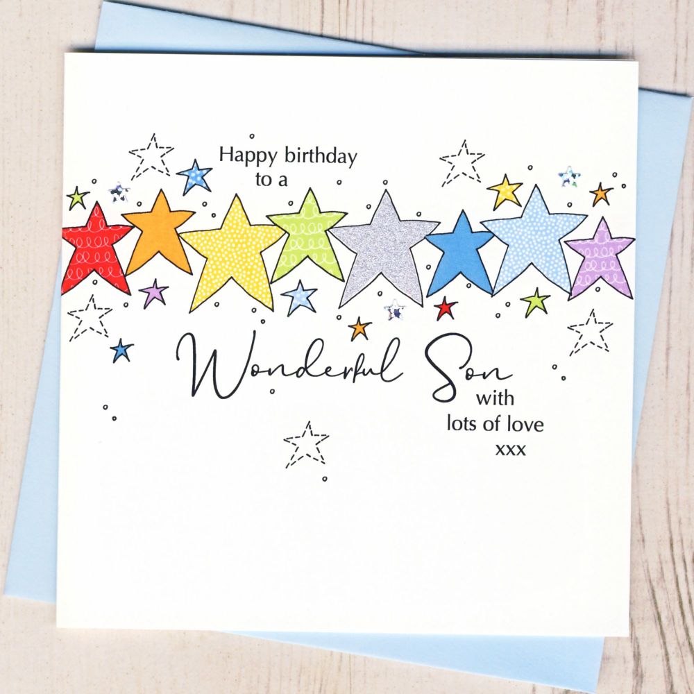 <!-- 000 -->Wonderful Son Birthday Card