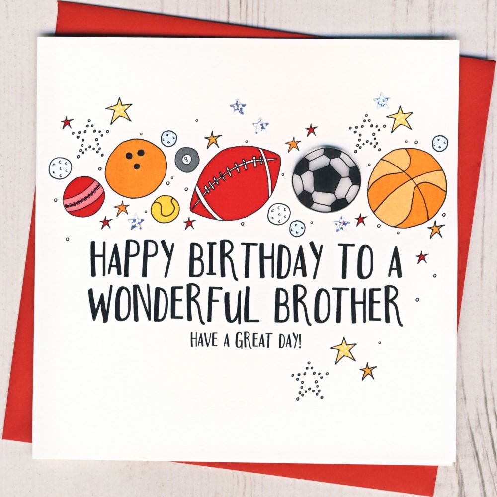 <!-- 000 -->  Brother Birthday Card