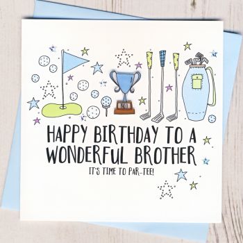   Brother Birthday Card