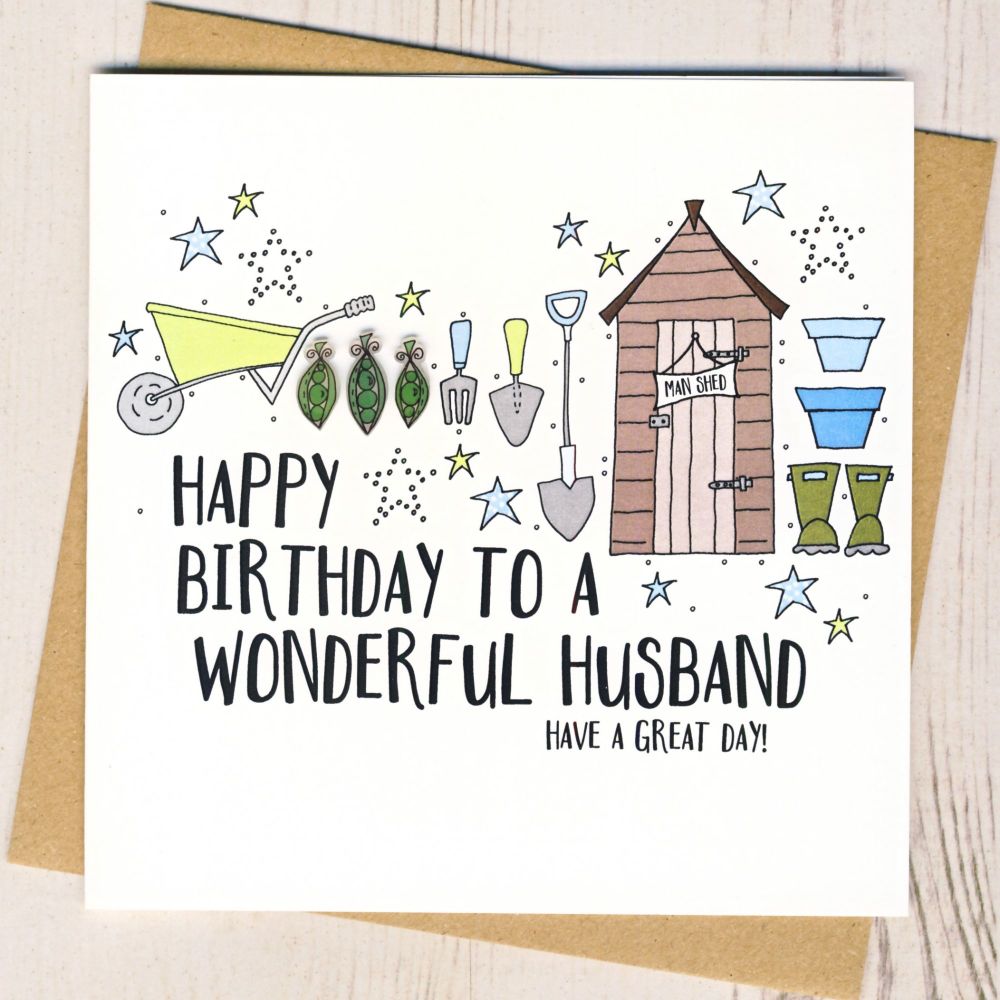 <!-- 000 --> Husband Birthday Card