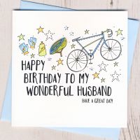 <!-- 007 --> Husband Birthday Card