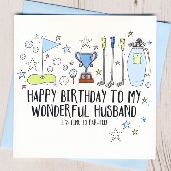  Husband Birthday Card
