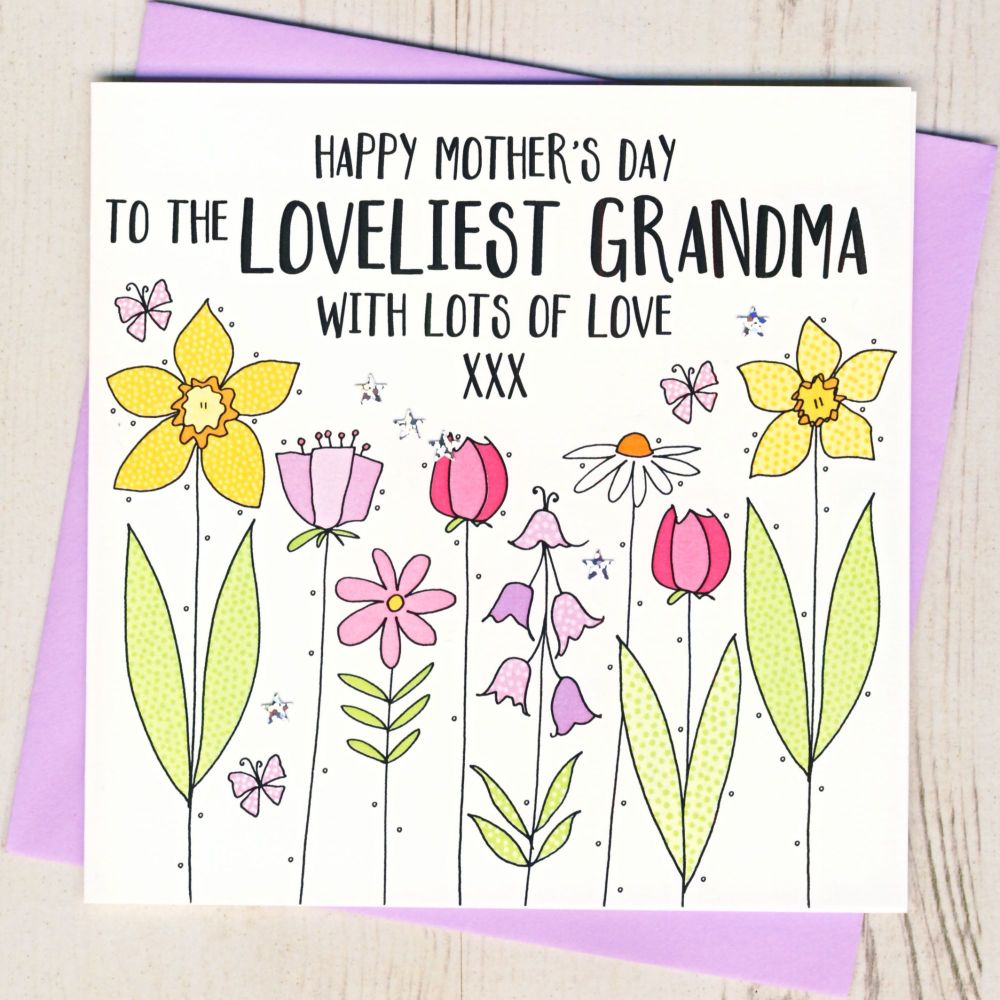 <!-- 011 -->Loveliest Grandma Mother's Day Card