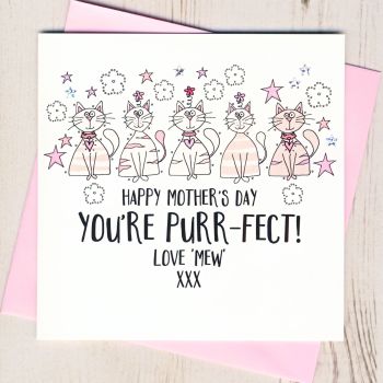 Mother's Day Card From The Cat or Cats