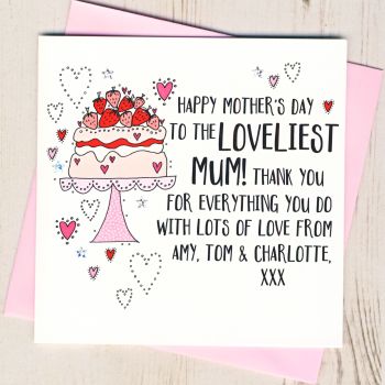 Cake Happy Mother's Day Card