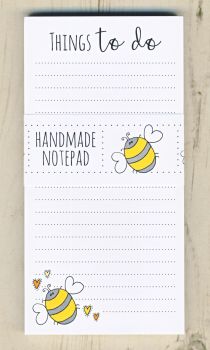 Bee To Do  List Notepad