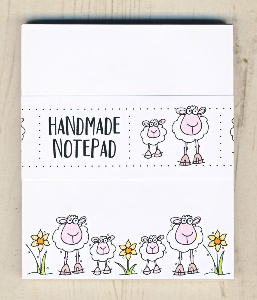 <!-- 000 --> Spring Lambs Notepad