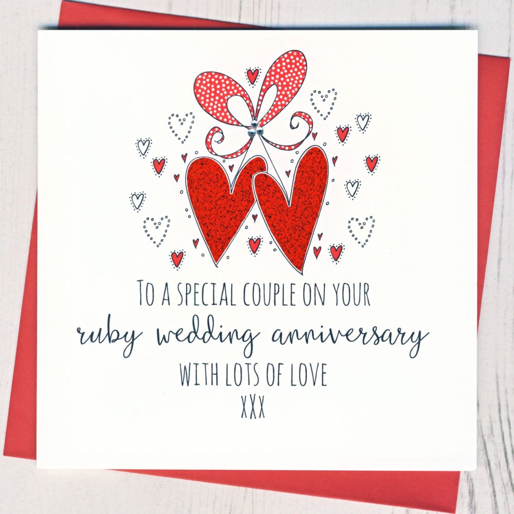 <!-- 015 -->Happy Ruby Wedding Anniversary