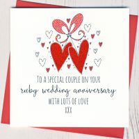 <!-- 013 -->Happy Ruby Wedding Anniversary