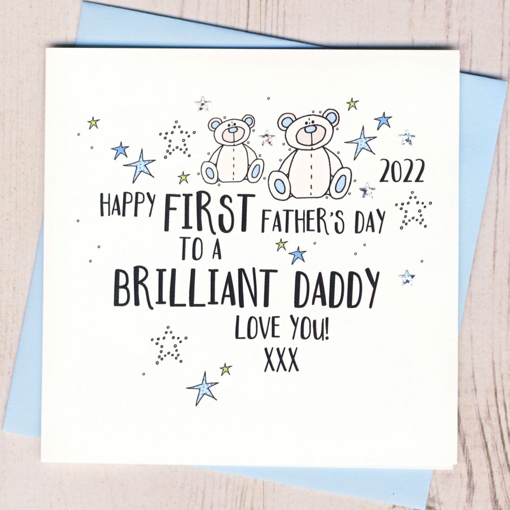 <!-- 032 --> Happy First Father's Day Card