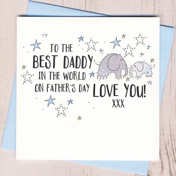  Best Daddy Father's Day Card