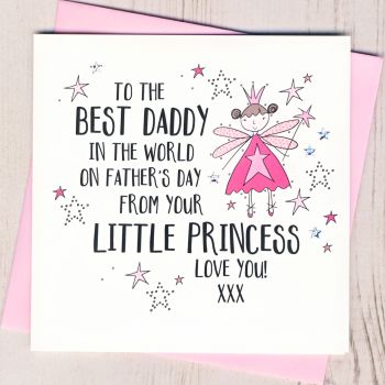  Father's Day Card From Your Little Princess