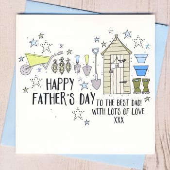  Gardening Father's Day Card