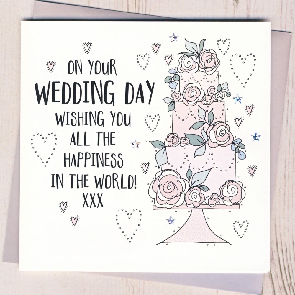 <!-- 000 -->Wedding Cake  Card