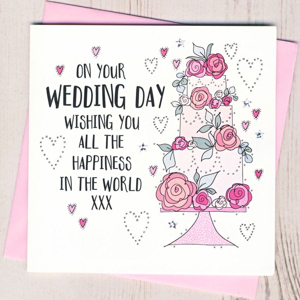<!-- 001 -->Wedding Cake  Card