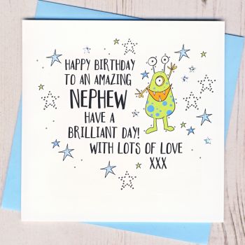 Nephew Happy Birthday Card