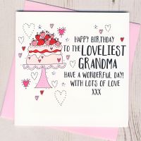 <!-- 005 --> Happy Birthday Grandma Card