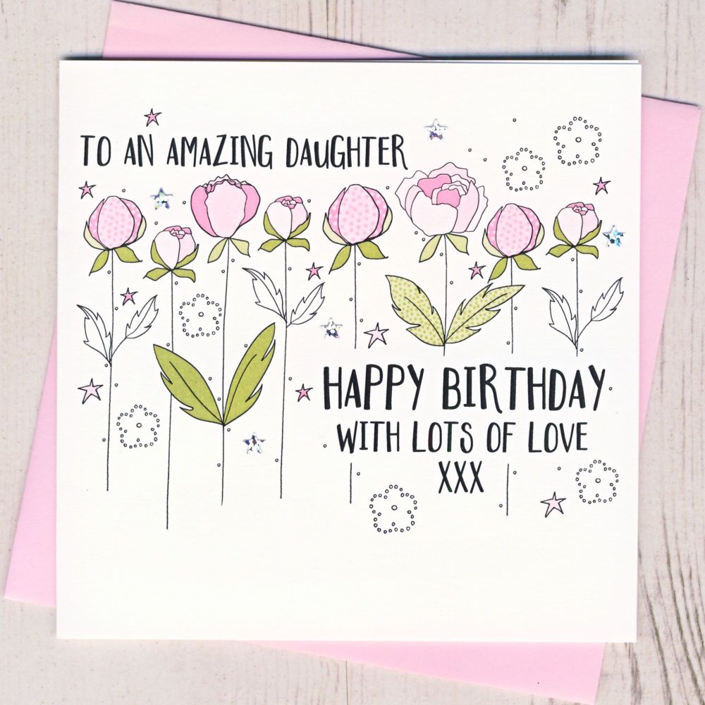 <!-- 005 -->  Daughter Birthday Card