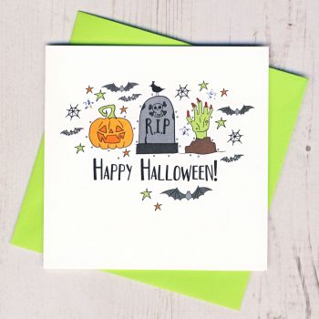  Creepy Halloween Card