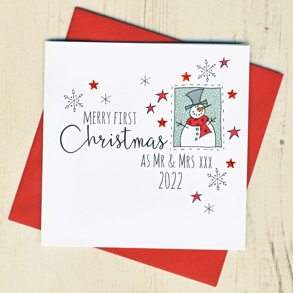 First Christmas As Mr & Mrs
