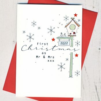  First Christmas as a Married Couple Card