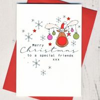 <!-- 009--> Merry Christmas To Special Friends Card