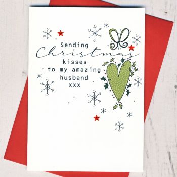  Amazing Husband Christmas Card