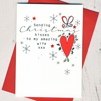 Amazing Wife Christmas Card